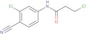 3-Chloro-N-(3-chloro-4-cyanophenyl)propanamide