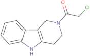 2-Chloro-1-{1H,2H,3H,4H,5H-pyrido[4,3-b]indol-2-yl}ethan-1-one