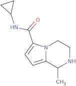 N-Cyclopropyl-1-methyl-1H,2H,3H,4H-pyrrolo[1,2-a]pyrazine-6-carboxamide