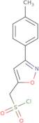 [3-(4-Methylphenyl)-1,2-oxazol-5-yl]methanesulfonyl chloride