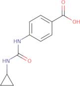 4-[(Cyclopropylcarbamoyl)amino]benzoic acid