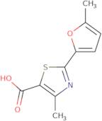 4-Methyl-2-(5-methylfuran-2-yl)-1,3-thiazole-5-carboxylic acid