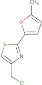 4-(Chloromethyl)-2-(5-methylfuran-2-yl)-1,3-thiazole