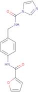 N-{[4-(Furan-2-amido)phenyl]methyl}-1H-imidazole-1-carboxamide