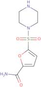5-(Piperazine-1-sulfonyl)furan-2-carboxamide