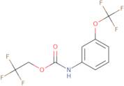 2,2,2-Trifluoroethyl N-[3-(trifluoromethoxy)phenyl]carbamate