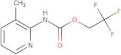 2,2,2-Trifluoroethyl N-(3-methylpyridin-2-yl)carbamate