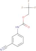 2,2,2-Trifluoroethyl N-(3-cyanophenyl)carbamate