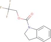 2,2,2-Trifluoroethyl 2,3-dihydro-1H-indole-1-carboxylate