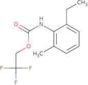 2,2,2-Trifluoroethyl N-(2-ethyl-6-methylphenyl)carbamate