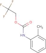 2,2,2-Trifluoroethyl N-(2-methylphenyl)carbamate