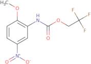 2,2,2-Trifluoroethyl N-(2-methoxy-5-nitrophenyl)carbamate