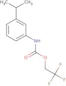 2,2,2-Trifluoroethyl N-[3-(propan-2-yl)phenyl]carbamate