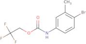 2,2,2-Trifluoroethyl N-(4-bromo-3-methylphenyl)carbamate