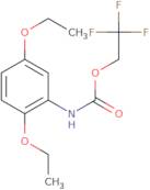 2,2,2-Trifluoroethyl N-(2,5-diethoxyphenyl)carbamate