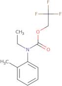 2,2,2-Trifluoroethyl N-ethyl-N-(2-methylphenyl)carbamate