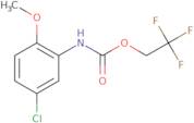 2,2,2-Trifluoroethyl N-(5-chloro-2-methoxyphenyl)carbamate