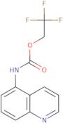 2,2,2-Trifluoroethyl quinolin-5-ylcarbamate