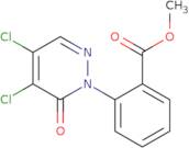 Methyl 2-(4,5-dichloro-6-oxo-1,6-dihydropyridazin-1-yl)benzoate