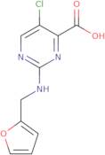 5-Chloro-2-[(furan-2-ylmethyl)amino]pyrimidine-4-carboxylic acid