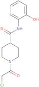 1-(2-Chloroacetyl)-N-(2-hydroxyphenyl)piperidine-4-carboxamide