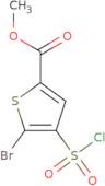 Methyl 5-bromo-4-(chlorosulfonyl)thiophene-2-carboxylate