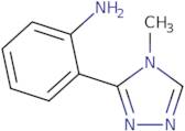 2-(4-Methyl-4H-1,2,4-triazol-3-yl)aniline