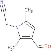 2-(3-Formyl-2,5-dimethyl-1H-pyrrol-1-yl)acetonitrile