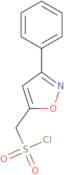 (3-Phenyl-1,2-oxazol-5-yl)methanesulfonyl chloride