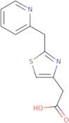 2-[2-(Pyridin-2-ylmethyl)-1,3-thiazol-4-yl]acetic acid