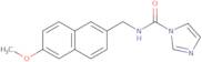 N-[(6-Methoxynaphthalen-2-yl)methyl]-1H-imidazole-1-carboxamide