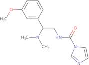 N-[2-(Dimethylamino)-2-(3-methoxyphenyl)ethyl]-1H-imidazole-1-carboxamide