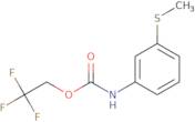 2,2,2-Trifluoroethyl N-[3-(methylsulfanyl)phenyl]carbamate