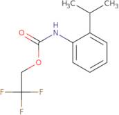 2,2,2-Trifluoroethyl N-[2-(propan-2-yl)phenyl]carbamate