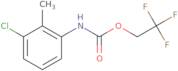 2,2,2-Trifluoroethyl N-(3-chloro-2-methylphenyl)carbamate