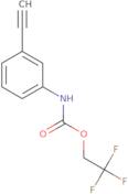 2,2,2-Trifluoroethyl N-(3-ethynylphenyl)carbamate