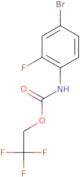 2,2,2-Trifluoroethyl N-(4-bromo-2-fluorophenyl)carbamate