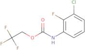 2,2,2-Trifluoroethyl N-(3-chloro-2-fluorophenyl)carbamate