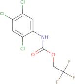 2,2,2-Trifluoroethyl 2,4,5-trichlorophenylcarbamate