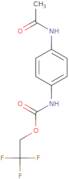 2,2,2-Trifluoroethyl N-(4-acetamidophenyl)carbamate