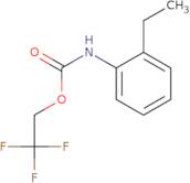 2,2,2-Trifluoroethyl N-(2-ethylphenyl)carbamate