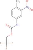 2,2,2-Trifluoroethyl N-(4-methyl-3-nitrophenyl)carbamate