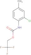 2,2,2-Trifluoroethyl N-(2-chloro-4-methylphenyl)carbamate