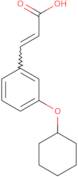 (2E)-3-[3-(Cyclohexyloxy)phenyl]prop-2-enoic acid