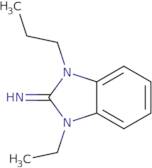 1-Ethyl-3-propyl-2,3-dihydro-1H-1,3-benzodiazol-2-imine
