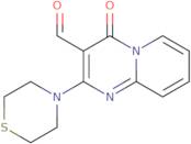 4-Oxo-2-thiomorpholin-4-yl-4H-pyrido[1,2-a]pyrimidine-3-carbaldehyde