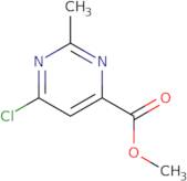 Methyl 6-chloro-2-methylpyrimidine-4-carboxylate