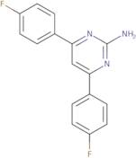 4,6-Bis(4-fluorophenyl)pyrimidin-2-amine