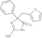 2-Amino-5-(furan-2-ylmethyl)-5-phenyl-4,5-dihydro-1H-imidazol-4-one