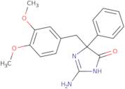2-Amino-5-[(3,4-dimethoxyphenyl)methyl]-5-phenyl-4,5-dihydro-1H-imidazol-4-one